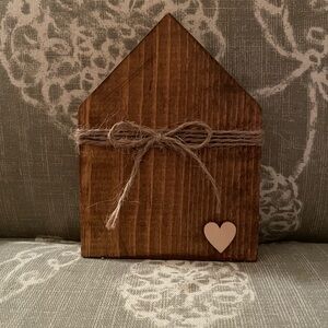 Farmhouse wooden house